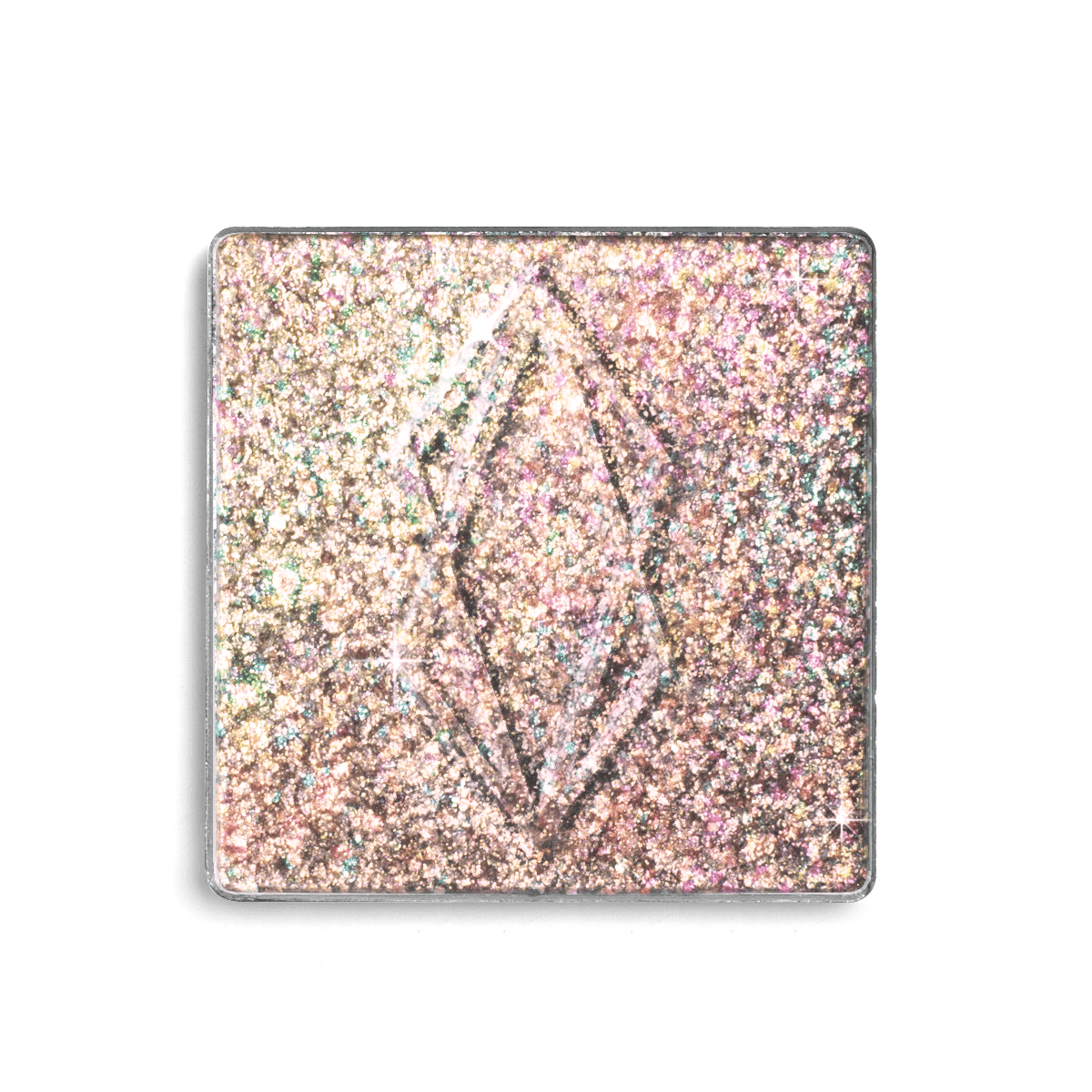 Quartz - Vegan Pure Metals Tekli Far Mercan rengi, altın ve yeşile geçiş yapan holo efektli multichrome