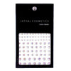Opals Face Gems - Makyaj Sticker<br> 82 adet Yanardöner Renkli Yüz Mücevherleri<br><br>