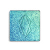 Talisman - Vegan Tekli Far <br> Metalik altın / yeşil parıltılı mavi duochrome<br><br>